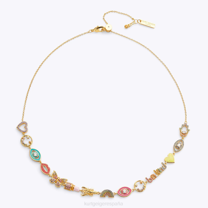 Kurt Geiger mujer collar con múltiples dijes de Londres 2LPR188 | accesorios varios/otros